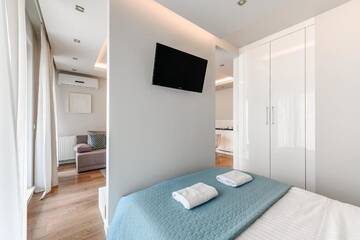 Фото номера Апартаменты с 1 спальней Апартаменты Corporate Accommodation P&amp;O Serviced Apartments г. Варшава 19