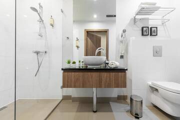 Фото номера Апартаменты с 1 спальней Апартаменты Corporate Accommodation P&amp;O Serviced Apartments г. Варшава 29