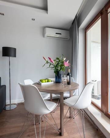 Фото номера Апартаменты с 1 спальней Апартаменты Corporate Accommodation P&amp;O Serviced Apartments г. Варшава 3