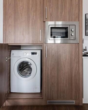 Фото номера Апартаменты с 1 спальней Апартаменты Corporate Accommodation P&amp;O Serviced Apartments г. Варшава 6