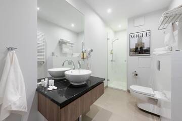 Фото номера Апартаменты с 1 спальней Апартаменты Corporate Accommodation P&amp;O Serviced Apartments г. Варшава 12