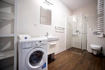 Фото номера Апартаменты с 1 спальней Апартаменты Corporate Accommodation P&amp;O Serviced Apartments г. Варшава 9