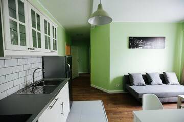 Фото номера Апартаменты с 1 спальней Апартаменты Renttner Apartamenty г. Варшава 34