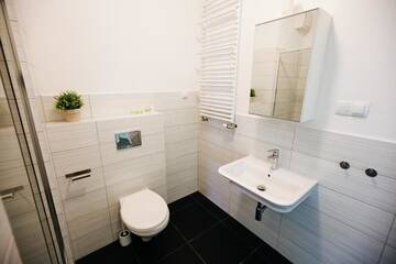 Фото номера Апартаменты с 1 спальней Апартаменты Renttner Apartamenty г. Варшава 35