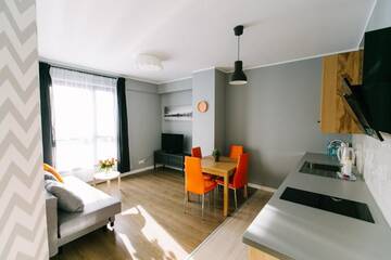 Фото номера Апартаменты с 1 спальней Апартаменты Renttner Apartamenty г. Варшава 10