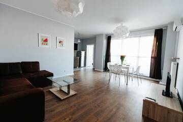 Фото номера Апартаменты с 1 спальней и балконом Апартаменты Renttner Apartamenty г. Варшава 26