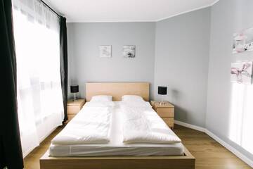 Фото номера Апартаменты с 1 спальней Апартаменты Renttner Apartamenty г. Варшава 15