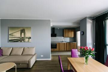 Фото номера Апартаменты с 1 спальней и балконом Апартаменты Renttner Apartamenty г. Варшава 5