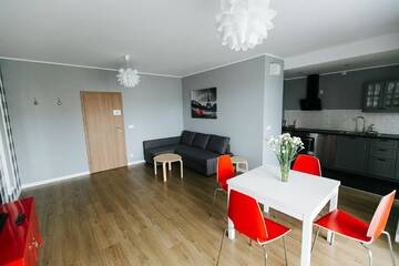 Фото номера Апартаменты с 1 спальней и балконом Апартаменты Renttner Apartamenty г. Варшава 8