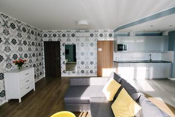 Фото номера Апартаменты с 1 спальней и балконом Апартаменты Renttner Apartamenty г. Варшава 10