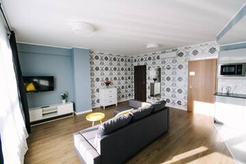 Фото номера Апартаменты с 1 спальней и балконом Апартаменты Renttner Apartamenty г. Варшава 11