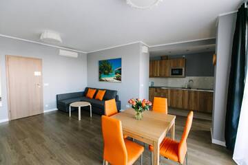 Фото номера Апартаменты с 1 спальней и балконом Апартаменты Renttner Apartamenty г. Варшава 18