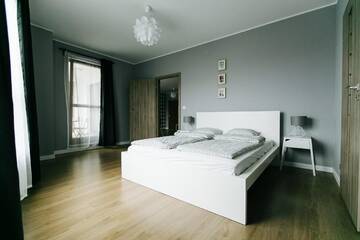 Фото номера Апартаменты с 1 спальней и балконом Апартаменты Renttner Apartamenty г. Варшава 25
