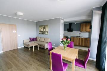 Фото номера Апартаменты с 1 спальней и балконом Апартаменты Renttner Apartamenty г. Варшава 4