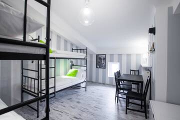 Фото номера Кровать в общем номере с 4 кроватями Хостелы AB Hostel г. Варшава 3