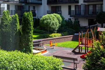Фото номера Улучшенный номер-студио Апартаменты Kazou Residence г. Варшава 6