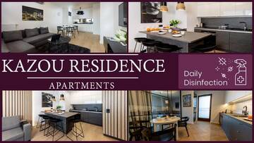 Фото номера Улучшенный номер-студио Апартаменты Kazou Residence г. Варшава 5