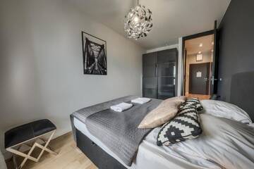 Фото номера Роскошные апартаменты Апартаменты Kazou Residence г. Варшава 5