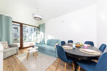 Фото номера Улучшенные апартаменты Апартаменты Kazou Residence г. Варшава 7