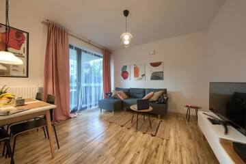 Фото номера Улучшенные апартаменты Апартаменты Kazou Residence г. Варшава 18