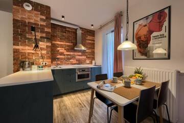 Фото номера Улучшенные апартаменты Апартаменты Kazou Residence г. Варшава 16