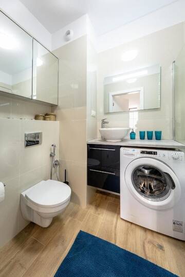 Фото номера Улучшенные апартаменты Апартаменты Kazou Residence г. Варшава 3