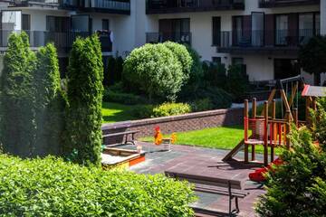 Фото номера Улучшенный номер-студио Апартаменты Kazou Residence г. Варшава 3