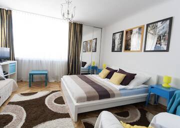 Фото номера Стандартный номер-студио Апартаменты Warsaw Budget Apartments г. Варшава 4