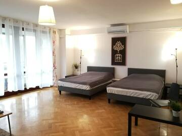 Фото номера Апартаменты с 2 спальнями Апартаменты Center Warsaw - Apartmenty Jana Pawła II г. Варшава 15