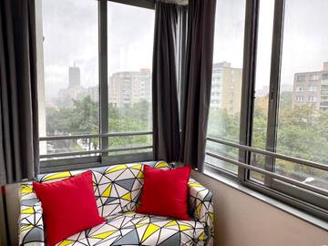 Фото номера Апартаменты с 2 спальнями Апартаменты Center Warsaw - Apartmenty Jana Pawła II г. Варшава 10