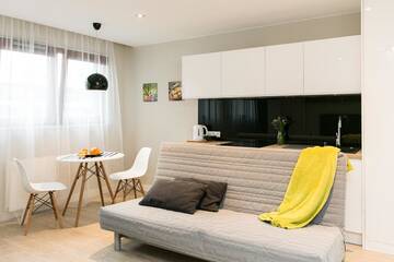 Фото номера Стандартный люкс Апартаменты Wronia Apartments г. Варшава 13