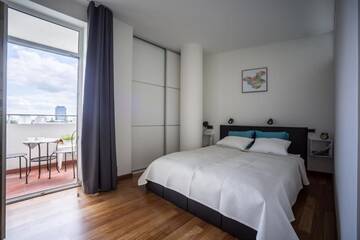 Фото номера Апартаменты с 1 спальней и балконом Апартаменты Mint Rooms г. Варшава 11