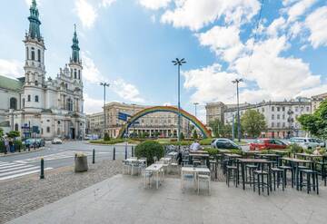 Фото номера Стандартный номер-студио - Wyzwolenia, 10 Апартаменты P&amp;O Apartments Plac Zbawiciela г. Варшава 9