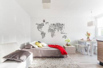 Фото номера Апартаменты с 2 спальнями (ул. Niska, 17) Апартаменты P&amp;O Apartments Rondo Radosława г. Варшава 6