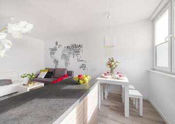 Фото номера Апартаменты с 2 спальнями (ул. Niska, 17) Апартаменты P&amp;O Apartments Rondo Radosława г. Варшава 22