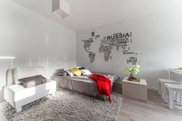 Фото номера Апартаменты с 2 спальнями (ул. Niska, 17) Апартаменты P&amp;O Apartments Rondo Radosława г. Варшава 19