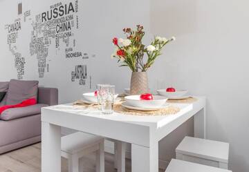 Фото номера Апартаменты с 2 спальнями (ул. Niska, 17) Апартаменты P&amp;O Apartments Rondo Radosława г. Варшава 25