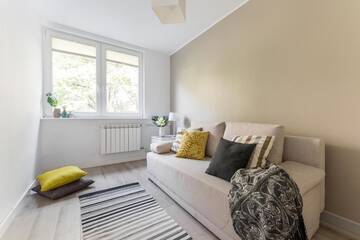 Фото номера Апартаменты с 2 спальнями (ул. Niska, 17) Апартаменты P&amp;O Apartments Rondo Radosława г. Варшава 23