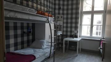 Фото номера Односпальная кровать в общем номере с 6 кроватями Хостелы Hostel Lwowska 11 г. Варшава 3