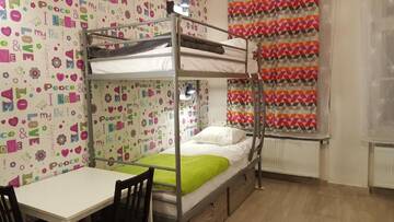 Фото номера Односпальная кровать в общем номере с 6 кроватями Хостелы Hostel Lwowska 11 г. Варшава 5