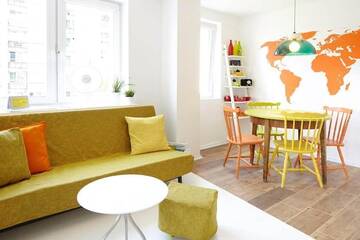 Фото номера Апартаменты с балконом Апартаменты Lovely Sunny Flat in City Center г. Варшава 11