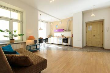 Фото номера Апартаменты с 1 спальней Апартаменты Rental Apartments Wilcza г. Варшава 8