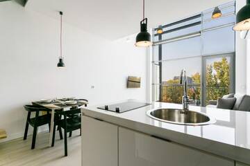 Фото номера Лофт Апартаменты Platinum Residence Qbik г. Варшава 6