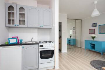 Фото номера Апартаменты-студио Апартаменты The Turquoise Studio Zelazna г. Варшава 20