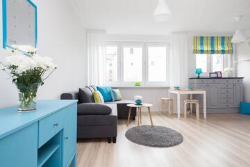 Фото номера Апартаменты-студио Апартаменты The Turquoise Studio Zelazna г. Варшава 26