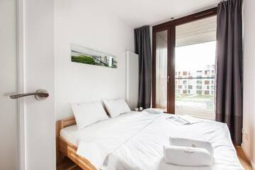 Фото номера Апартаменты с 1 спальней Апарт-отели Apartment4You Select Kolejowa г. Варшава 46