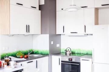 Фото номера Апартаменты с 1 спальней Апарт-отели Apartment4You Select Kolejowa г. Варшава 45