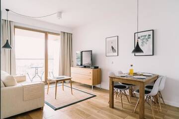Фото номера Апартаменты с 1 спальней Апарт-отели Apartment4You Select Kolejowa г. Варшава 93