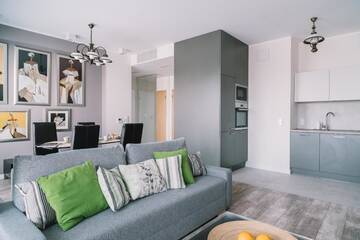 Фото номера Апартаменты с 1 спальней Апарт-отели Apartment4You Select Kolejowa г. Варшава 100