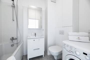 Фото номера Апартаменты с 1 спальней Апарт-отели Apartment4You Select Kolejowa г. Варшава 109